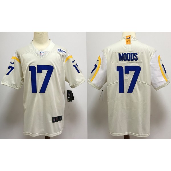 Robert Woods #17 Los Angeles Rams Jersey