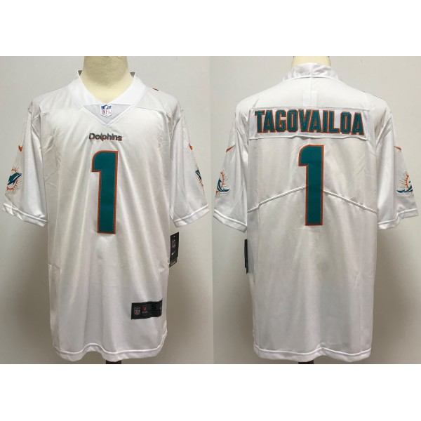 Tua Tagovailoa #1 Miami Dolphins Jersey