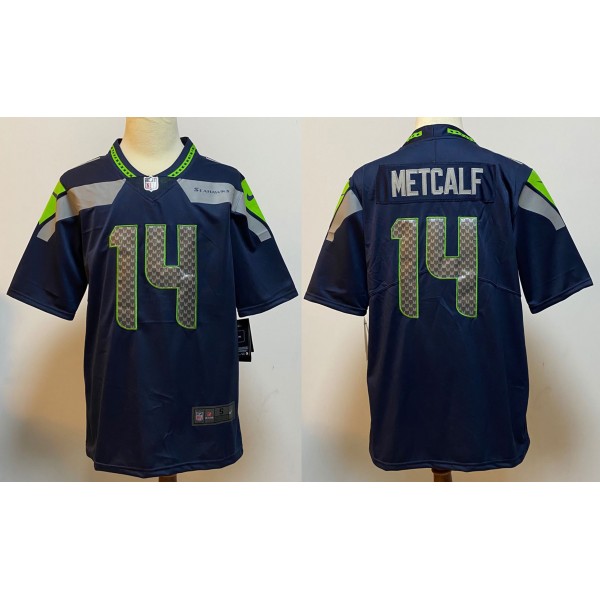 DK Metcalf #14 Seattle Seahawks Jersey