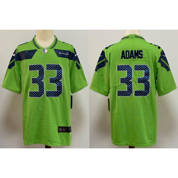 Jamal Adams #33 Seattle Seahawks Jersey