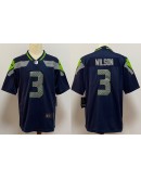 Russell Wilson #3 Seattle Seahawks Jersey