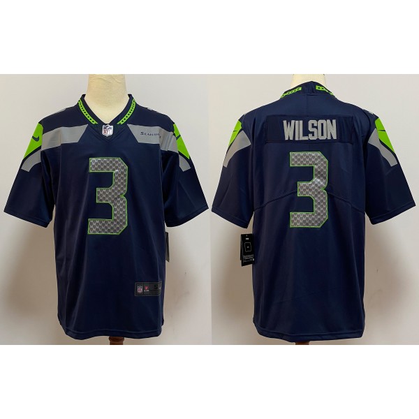 Russell Wilson #3 Seattle Seahawks Jersey