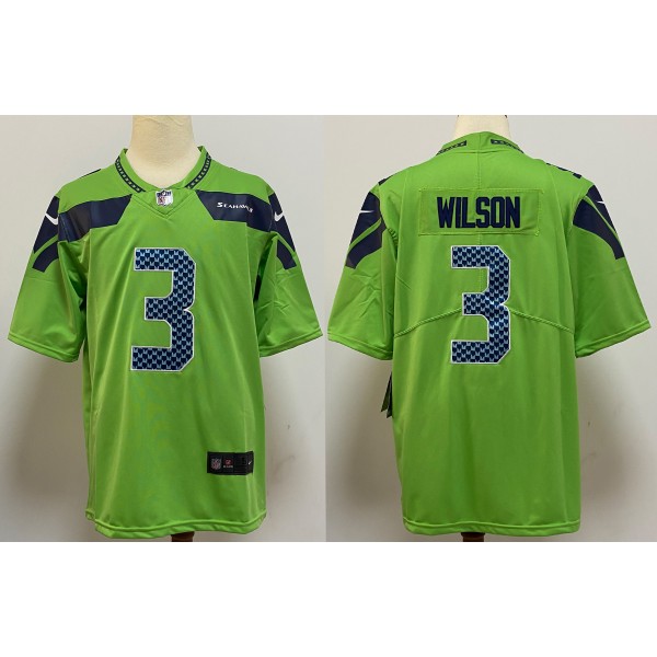 Russell Wilson #3 Seattle Seahawks Jersey