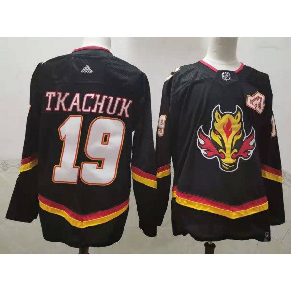 Matthew Tkachuk #19 Calgary Flames Jersey