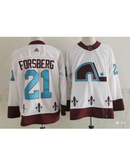 Peter Forsberg #21 Colorado Avalanche Jersey