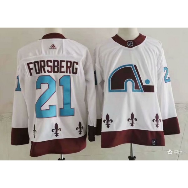 Peter Forsberg #21 Colorado Avalanche Jersey