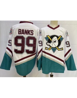 Adam Banks #99 Anaheim Ducks Jersey