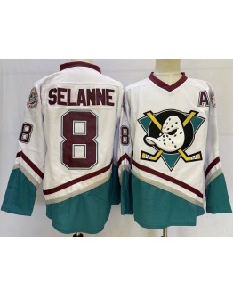 Teemu Selanne #8 Anaheim Ducks Jersey