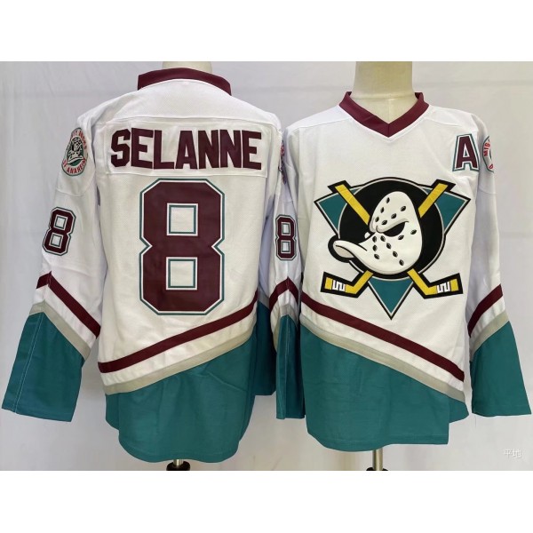 Teemu Selanne #8 Anaheim Ducks Jersey