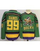 Adam Banks #99 Anaheim Ducks Jersey