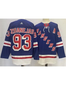 Mika Zibanejad #93 New York Rangers Jersey