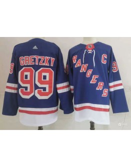 Wayne Gretzky #99 New York Rangers Jersey