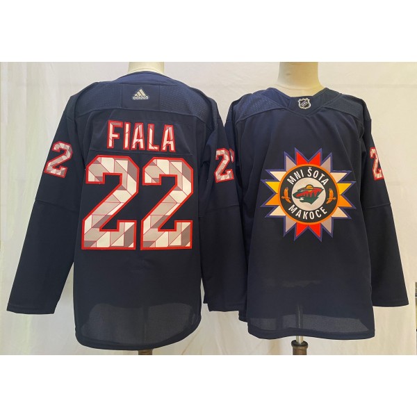 Kevin Fiala #22 Minnesota Wild Jersey