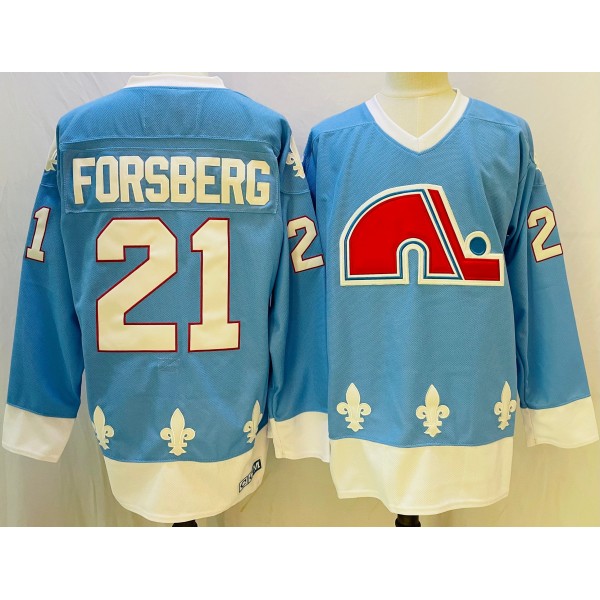 Peter Forsberg #21 Colorado Avalanche Jersey