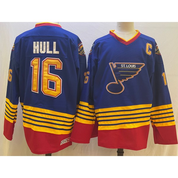 Brett Hull #16 St. Louis Blues Jersey