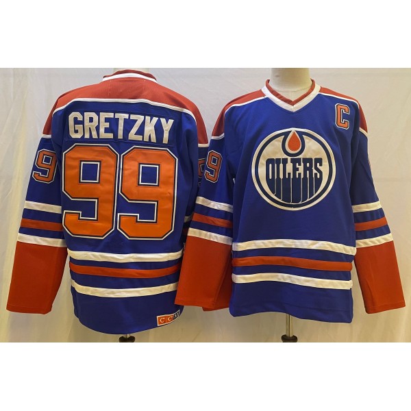 Wayne Gretzky #99 Edmonton Oilers  Jersey