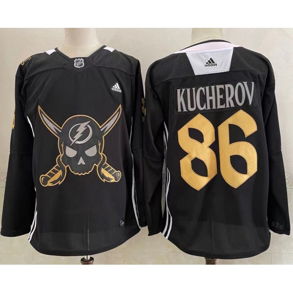 Nikita Kucherov #86 Tampa Bay Lightning Jersey