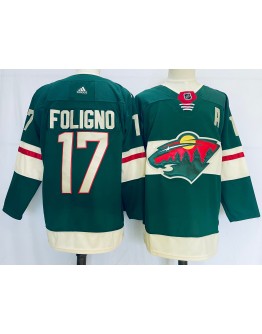 Marcus Foligno #17 Minnesota Wild Jersey