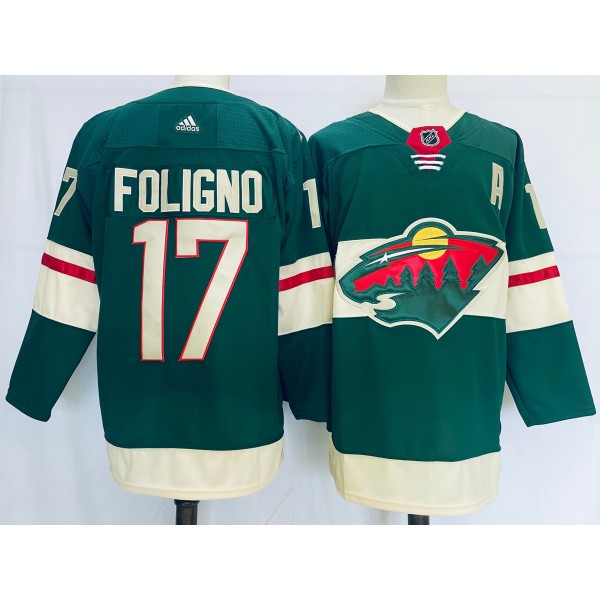 Marcus Foligno #17 Minnesota Wild Jersey