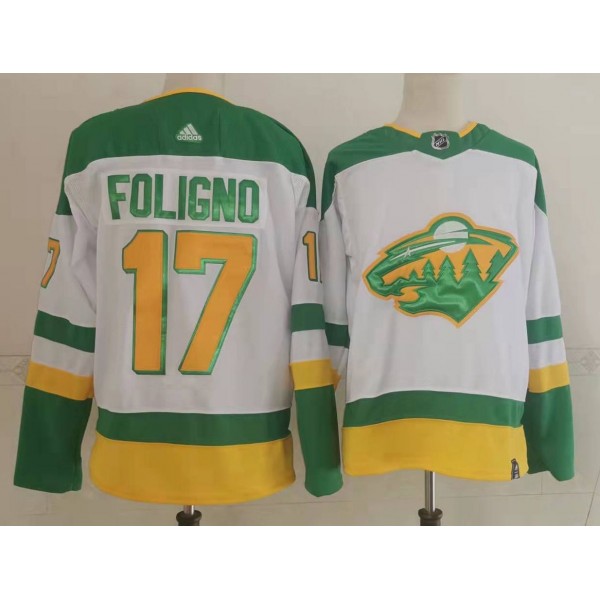 Marcus Foligno #17 Minnesota Wild Jersey