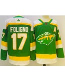 Marcus Foligno #17 Minnesota Wild Jersey