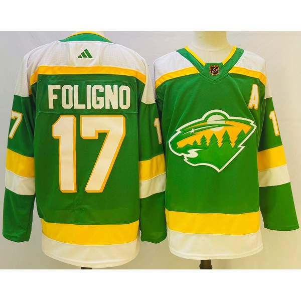 Marcus Foligno #17 Minnesota Wild Jersey