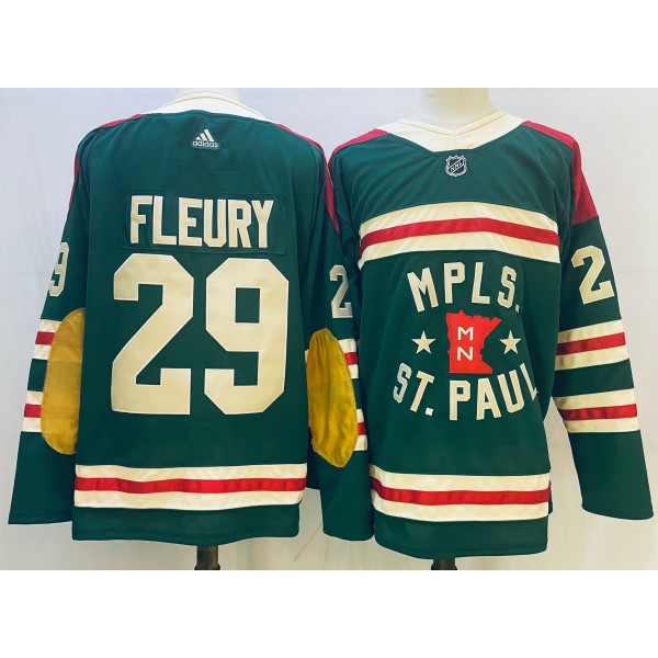 Marc-Andre Fleury #29 Minnesota Wild Jersey