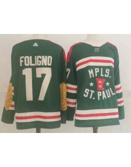 Marcus Foligno #17 Minnesota Wild Jersey