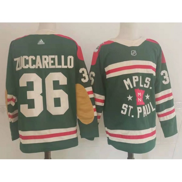 Mats Zuccarello #36 Minnesota Wild Jersey