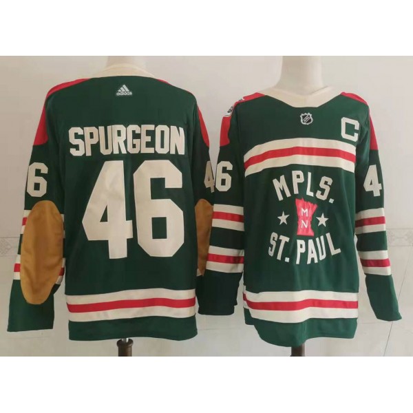 Jared Spurgeon #46 Minnesota Wild Jersey