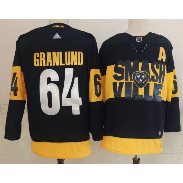 Mikael Granlund #64 Nashville Predators Jersey