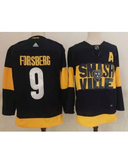 Filip Forsberg #9 Nashville Predators Jersey