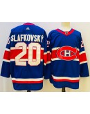  Juraj Slafkovský #20 Montreal Canadiens Jersey