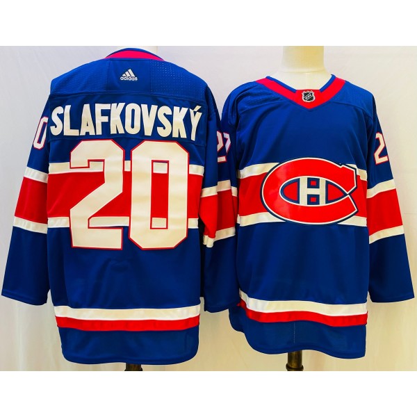  Juraj Slafkovský #20 Montreal Canadiens Jersey