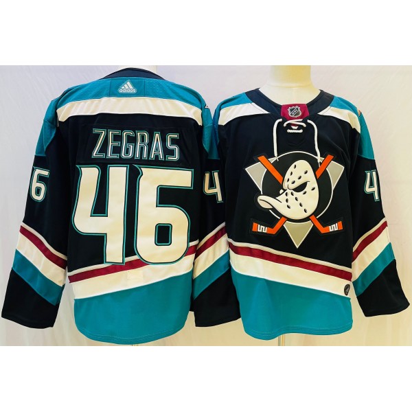 Trevor Zegras #46 Anaheim Ducks Jersey