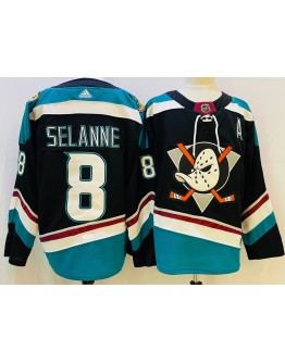 Teemu Selanne #8 Anaheim Ducks Jersey