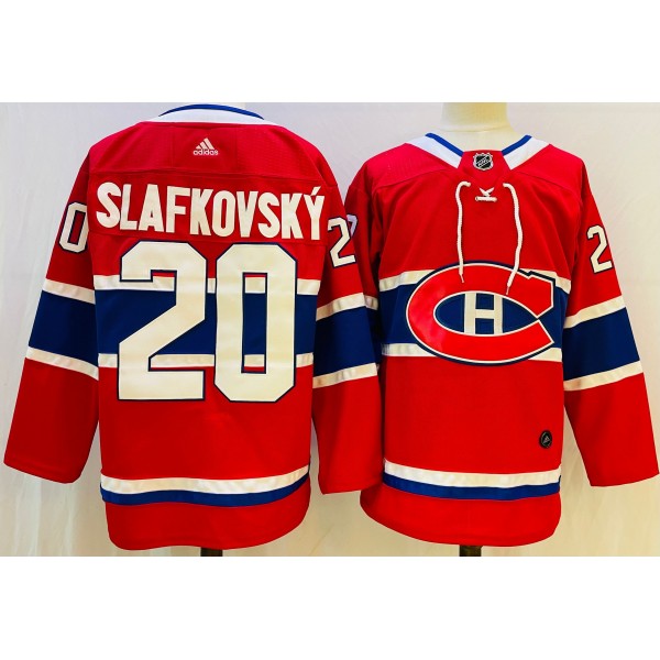  Juraj Slafkovský #20 Montreal Canadiens Jersey