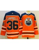 Jack Campbell #36 Edmonton Oilers Jersey