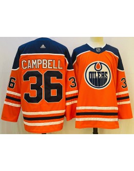 Jack Campbell #36 Edmonton Oilers Jersey