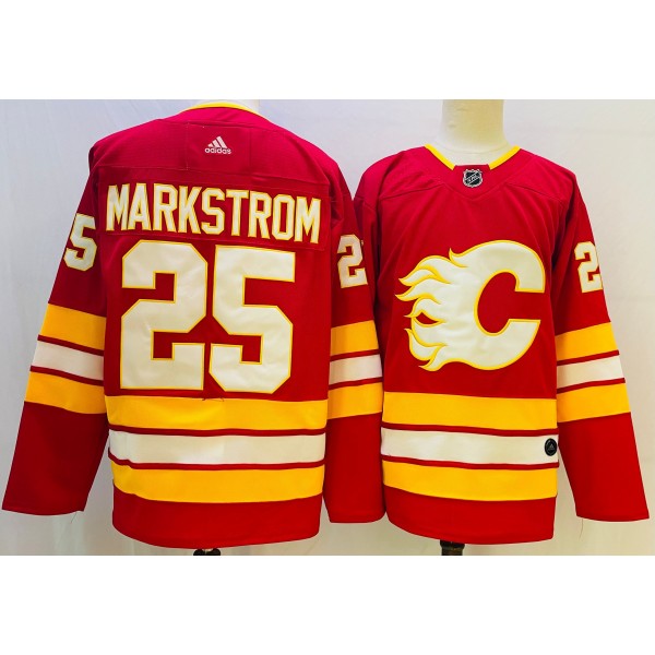 Jacob Markstrom #25 Calgary Flames Jersey