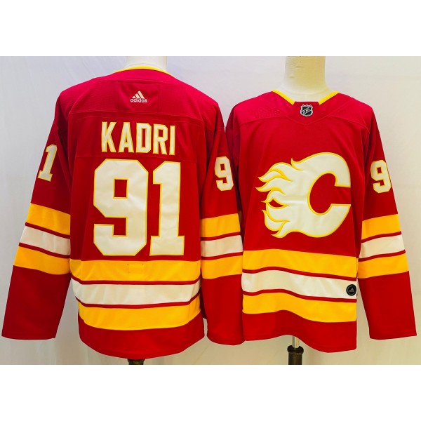 Nazem Kadri #91 Calgary Flames Jersey