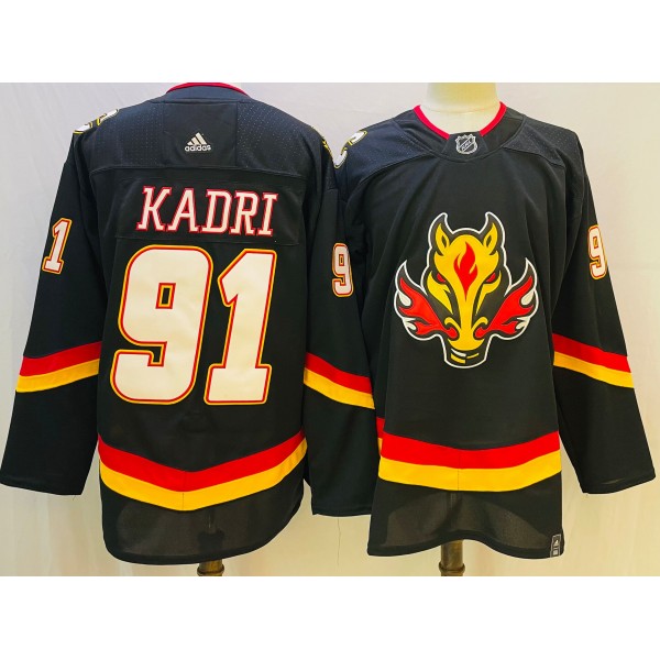 Nazem Kadri #91 Calgary Flames Jersey