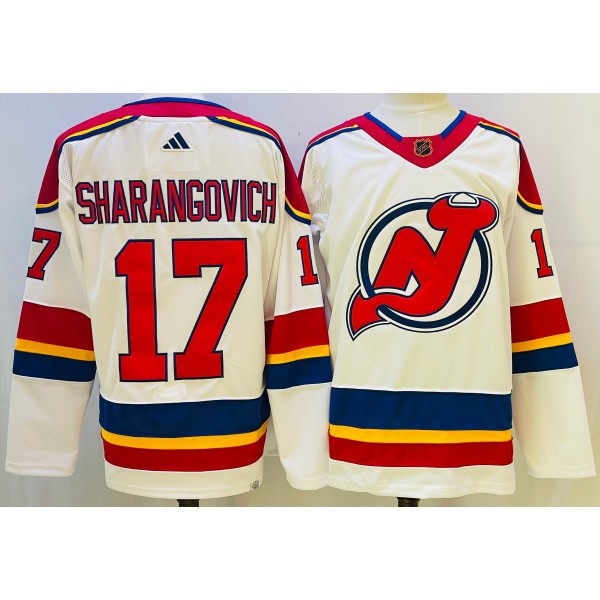 Yegor Sharangovich #17 New Jersey Devils Jersey