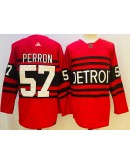 David Perron #57 Detroit Red Wings Jersey