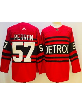 David Perron #57 Detroit Red Wings Jersey