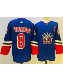 Jacob Trouba #8 New York Rangers Jersey