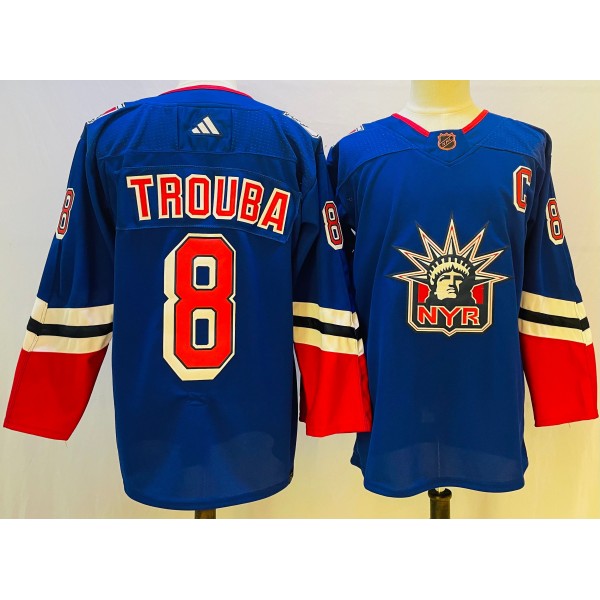 Jacob Trouba #8 New York Rangers Jersey