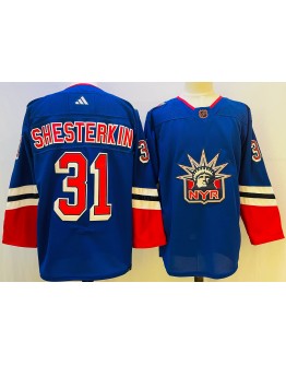 Igor Shesterkin #31 New York Rangers Jersey