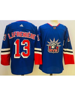 Alexis Lafreniere #13 New York Rangers Jersey