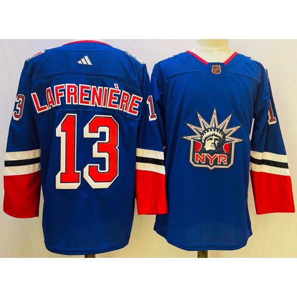 Alexis Lafreniere #13 New York Rangers Jersey